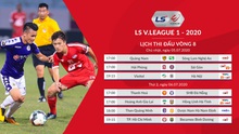 Bảng xếp hạng V-League 2020 vòng 8