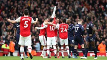 Bảng xếp hạng Ngoại hạng Anh vòng 36: Arsenal khiến cuộc đua top 4 nghẹt thở