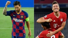 Kết quả bóng đá tứ kết cúp C1/Champions League: Barcelona 2-8 Bayern Munich