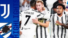 Video clip bàn thắng trận Juventus 3-1 Sassuolo