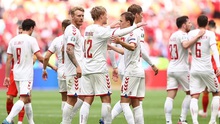 ĐIỂM NHẤN Wales 0-4 Đan Mạch: Càng tiến sâu, Đan Mạch càng đáng sợ