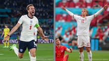 Kết quả bóng đá bán kết EURO 2021: Anh vs Đan Mạch