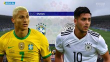 VTV6 VTV5 - Xem trực tiếp bóng đá U23 Brazil vs Đức, Olympic 2021 (18h30, 22/7)