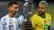 Đội hình thi đấu trận Brazil vs Argentina: Messi đấu súng với Neymar