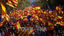 Hơn 70% người dân Catalonia phản đối ly khai khỏi Tây Ban Nha