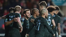 VIDEO bàn thắng highlights Bristol 2-3 Man City: Người hùng De Bruyne