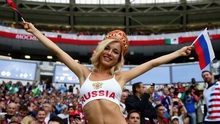 CĐV Nga nóng bỏng nhất World Cup là sao... phim khiêu dâm