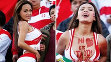 Nhan sắc nóng bỏng của CĐV Peru hứa cởi đồ mỗi khi đội nhà ghi bàn