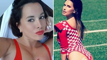 Siêu mẫu Playboy, cựu WAGs Croatia hứa... ngừng cởi đồ nếu đội nhà vô địch World Cup