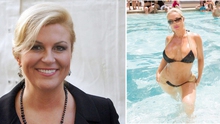 Cộng đồng mạng nhầm nữ Tổng thống Croatia với người mẫu bikini