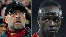 Vấn đề mới của Liverpool: Khi Klopp thấy bất an vì Sadio Mane