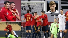 UEFA Nations League: Tây Ban Nha thắng Đức 6-0, Pháp tiễn Thụy Điển xuống hạng