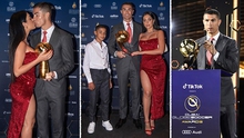 Bạn gái Ronaldo gợi cảm trong lễ trao giải Cầu thủ hay nhất thế kỷ