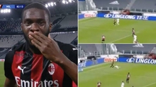 Tomori gây sốt khi 'đè văng' Ronaldo trận Milan hủy diệt Juventus