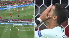 Ronaldo gây sốc với pha bỏ lỡ khó tin trước Hungary