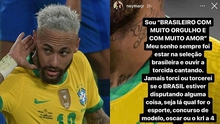 Neymar giận dữ với CĐV Brazil ủng hộ Messi vô địch Copa America