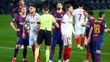 Trận Barca vs Sevilla ở Liga phải hoãn vì vòng loại World Cup