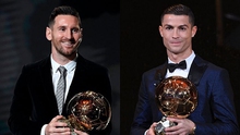 Messi và Ronaldo thống trị Quả bóng Vàng: Bóng đá không chỉ là giải thưởng