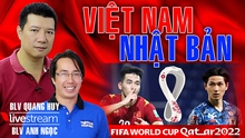 Bình luận và dự đoán trận Việt Nam vs Nhật Bản cùng BLV Quang Huy và Anh Ngọc