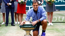 Roger Federer đã ‘lên dây cót’ cho Wimbledon bằng chức vô địch Halle Open