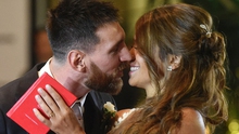 Messi và Antonella rạng rỡ trong đám cưới được ví như 'trận đấu của cuộc đời'