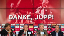 Jupp Heynckes chính thức trở lại dẫn dắt Bayern Munich