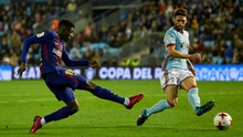 Video bàn thắng trận Celta 1-1 Barca: Không Messi, không Suarez, không chiến thắng