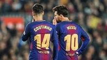 Coutinho ngả mũ bái phục trước 'phép màu' Messi