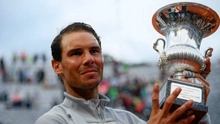 Nadal lần thứ 8 vô địch Rome Masters, trở lại ngôi vị số 1 thế giới