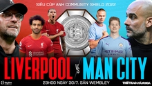 Nhận định bóng đá nhà cái Liverpool vs Man City. Nhận định, dự đoán bóng đá Siêu cúp Anh (23h00, 30/7)