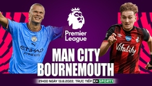 Nhận định bóng đá nhà cái Man City vs Bournemouth. Nhận định, dự đoán bóng đá Ngoại hạng Anh (21h00, 13/8)