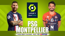 Nhận định bóng đá nhà cái PSG vs Montpellier. Nhận định, dự đoán bóng đá Ligue 1 (2h00 ngày 14/8)