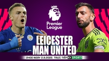 Soi kèo nhà cái Leicester vs MU. Nhận định, dự đoán bóng đá Ngoại hạng Anh (02h00, 2/9)