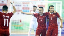 Bóng đá Việt Nam hôm nay: Futsal Việt Nam đấu Lebanon (22h00)