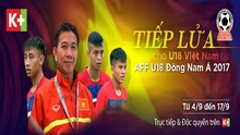 K+ phát sóng trực tiếp trận đấu Việt Nam - Campuchia
