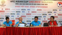 HLV Park Hang Seo tin tuyển Việt Nam sẽ thắng Afghanistan