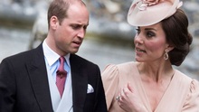 Vợ chồng hoàng tử William cố che giấu bất hòa trong đám cưới cô em