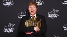 Được fan yêu, Ed Sheeran là nghệ sĩ nam toàn cầu tại Giải thưởng Âm nhạc NRJ