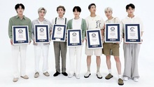 Kỷ lục Guiness Thế giới tôn vinh BTS bước vào Đại sảnh Danh vọng