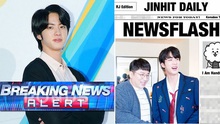 ARMY tha thiết mong phóng viên Jin BTS trở lại ngay và luôn