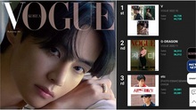 Vượt G-Dragon, bìa Vogue của V BTS bán chạy nhất lịch sử Ktown4u