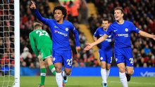 Willian lập siêu phẩm vào lưới Liverpool là cố tình sút hay tạt bóng?