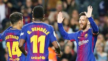 Video bàn thắng Barcelona 3-1 Leganes: Không thể cản nổi thiên tài Messi