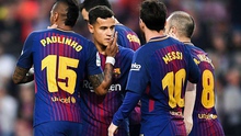 Video bàn thắng Barcelona 5-1 Villarreal: Dembele toả sáng hơn cả Messi