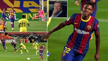Barcelona 4-0 Villarreal: Thần đồng Ansu Fati rực sáng, Barcelona không hề nhớ Luis Suarez