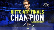 Thắng ngược Dominic Thiem, Medvedev vô địch ATP Finals 2020