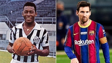 Messi vẫn chưa phá kỷ lục ghi bàn của Vua bóng đá Pele
