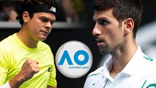 Kết quả Australian Open hôm nay: Djokovic vượt qua Raonic, Dominic Thiem bị loại