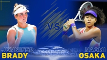 Lịch thi đấu Australian Open hôm nay. Trực tiếp Brady vs Osaka. TTTV