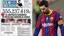 Messi chuẩn bị kiện Barcelona: Hồi kết cho cuộc tình?